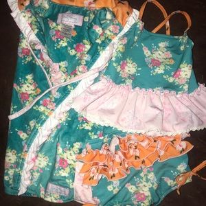 Sweet Honey 2T Swim Set